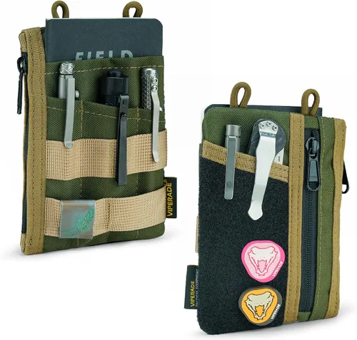 Vista 13 de VIPERADE VE16 - Bolsa EDC para hombre, organizador de bolsillo multiherramienta para equipos EDC