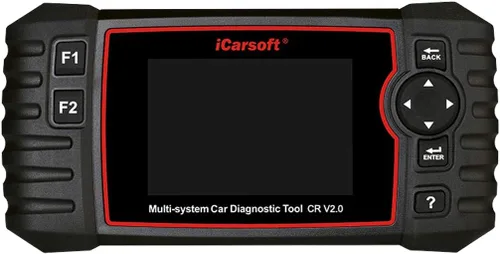 Vista 3 de iCarsoft CR V2.0 Herramienta de escaneo de diagnóstico para vehículos multimarca (10-19 opciones de vehículos) + restablecimiento de aceite + EPB +