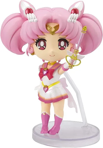 Vista 10 de TAMASHII NATIONS - Pretty Guardian Sailor Moon - Sailor Mars, Figura Mini de Acción de Bandai Spirits Figuarts Marinero Marte