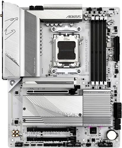 Vista 4 de AMD 7700X Processor with GIGABYTE B650 AORUS Elite AX ICE Motherboard Combo AMD Ryzen 7 9700X+ GIGABYTE B650 A Elite AX ICE