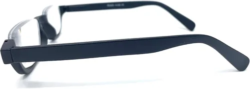 Vista 3 de The Noble - Gafas de lectura de media luna, semiluna, sin montura 1.25, color negro