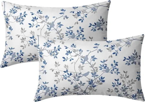 Vista 49 de Fundas de cojín decorativas con temática de verano náutica costera de 12 x 12 pulgadas, juego de 2 fundas de cojín de color aguamarina azul verdoso