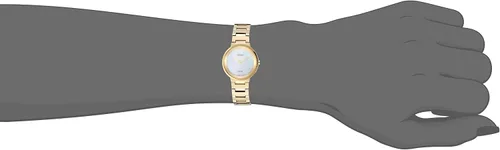 Vista 2 de Seiko SUP386 - Reloj de cuarzo japonés con pantalla analógica para mujer, Oro, Movimiento de cuarzo