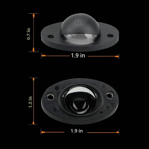 Vista 9 de Juego de luces de matrícula Bestview, lámpara LED para etiqueta trasera del parachoques con enchufe, cableado, carcasa de montaje para 1994 1995