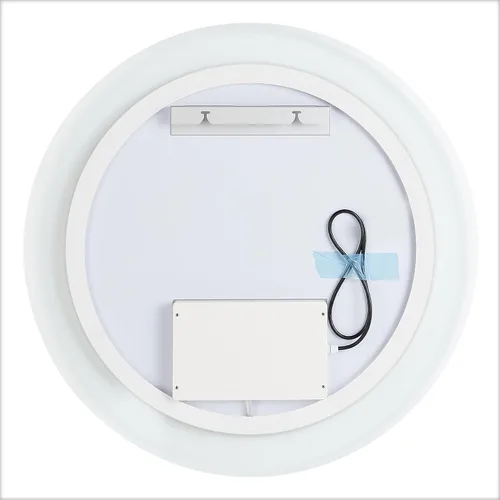 Vista 5 de Signature Hardware 484930 Loula 32" Espejo de baño LED redondo sin marco con temperatura de color ajustable - N/A