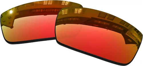 Vista 19 de OOWLIT Lentes de repuesto compatibles con Oakley Crankshaft OO9239 Sunglass 24K