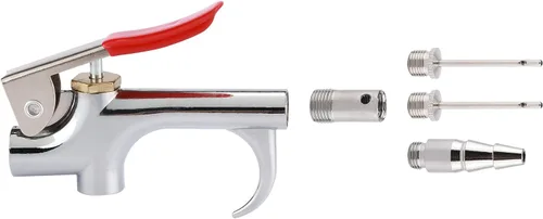 Vista 7 de Kit de accesorios para herramientas neumáticas de 18 piezas con manguera de PVC de 3/8 pulgadas x 25 pies, accesorios de conexión rápida NPT de 1/4