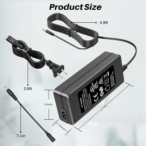 Vista 8 de Cargador adaptador de corriente de 19V AC/DC para Akai Professional MPC