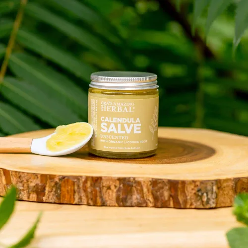 Vista 5 de Ora's Amazing Herbal Crema de caléndula, crema de caléndula, ungüento de caléndula, ungüento de caléndula, 1 onza