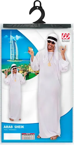 Vista 3 de W WIDMANN MILANO Party Fashion - Arabian Sheikh Costume, Tunic, Orient, Sultan, Carnival Costumes
