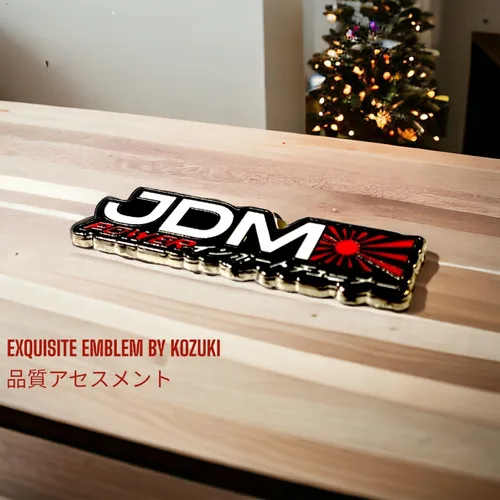Vista 5 de Pegatina de metal JDM de anime para coche y portátil