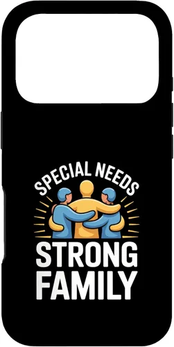 Vista 30 de Special Needs Strong Family Support Case for iPhone 17