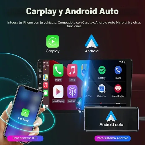 Vista 3 de Para Hyundai Elantra 2011-2013 CarPlay Android Navegación Automática Estéreo GPS Radio Reverse Cámara Pantalla 9 "IPS Pantalla Táctil Headunit