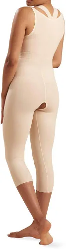 Vista 2 de MARENA Recovery Mid-Calf-Length Girdle High-Back, Stage 2 (pull on), XXXL, Black