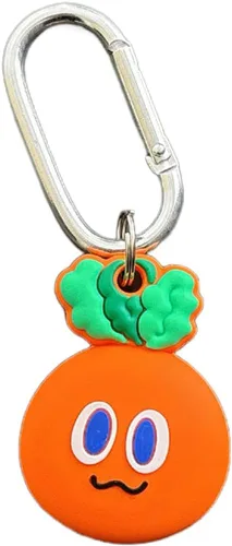 Vista 27 de Yatchen Bonita funda de silicona para AirTag 2021 Finder Fun 3D Cartoon Animal Anti Scratch Llavero Tracker Protector Bluetooth (Béisbol, 1 unidad)