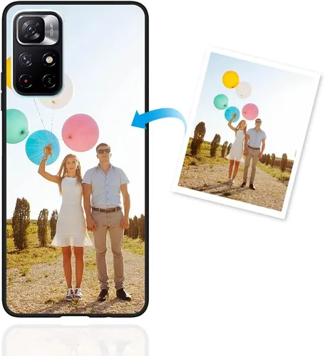 Vista 8 de Funda de teléfono personalizada para Xiaomi Poco M4 Pro 5G (no para Poco M4 Pro), funda de teléfono de TPU suave, funda protectora para teléfono