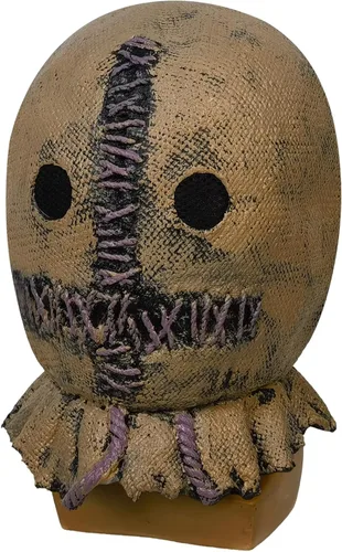 Vista 3 de shayulajiao Máscara de látex de espantapájaros fantasma para Halloween, carnaval, cosplay