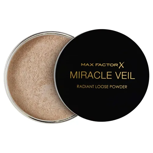 Vista 2 de Max Factor Miracle Veil - Polvo suelto radiante para mujer, 0.14 oz en polvo