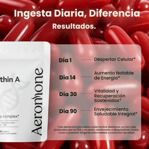 Vista 5 de Urolithin A Supplement, 2000mg 6 in 1 Vital Longevity Blend - 120 Softgels