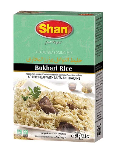 Vista 339 de Shan Chicken 65 - Mezcla de recetas y condimentos de 2.1 oz (60 g) - Polvo de especias para pollo frito picante agridulce - Adecuado