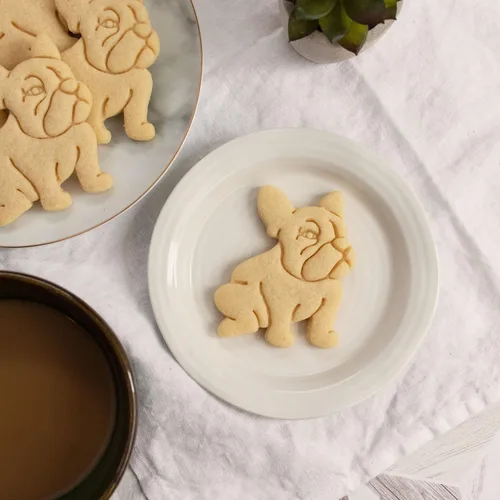 Vista 7 de Cortador de galletas Bulldog Francés, 1 pieza - Bakerlogy