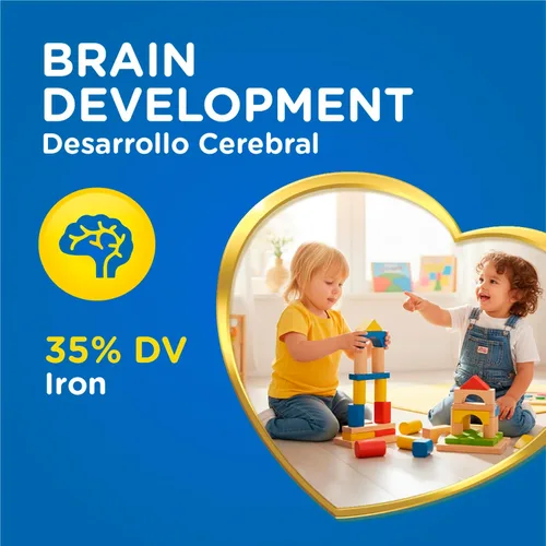 Vista 5 de Nido NESTLE Kinder 1+ - Bebida de leche en polvo, recipiente de 1.76 libras