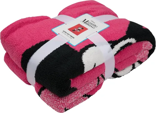 Vista 2 de Jay Franco Manta de Minnie Mouse Pretty in Pink