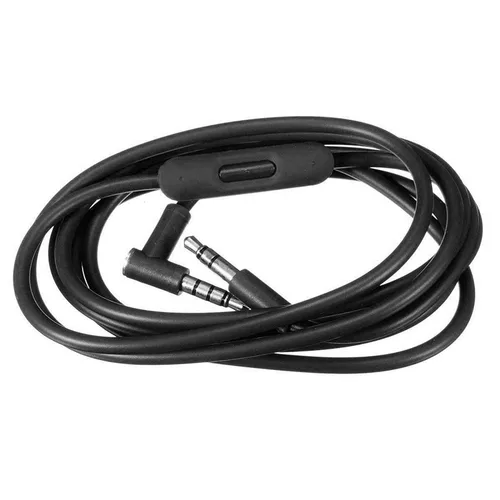 Vista 2 de Mixr 2.0 cable de audio macho de 0.138 in a macho de 0.138 in con micrófono mejorado compatible con Beats by Dre Headphone