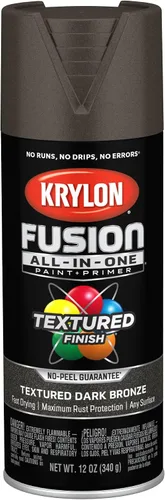 Vista 31 de Krylon Fusion - Pintura en aerosol adhesiva todo en uno para uso en interiores y exteriores, 12 onzas, vidrio de playa