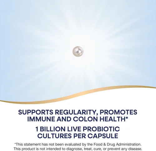 Vista 3 de Nature's Way Pearls - Probióticos para adultos mayores de 50 años, probióticos para la salud digestiva* Apoya la regularidad, la salud inmunológica