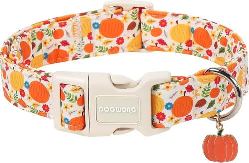 Vista 67 de DOGWONG Collar de perro de San Valentín, collar de perro con estampado de corazones para perros grandes, lindos collares de primavera, hembra