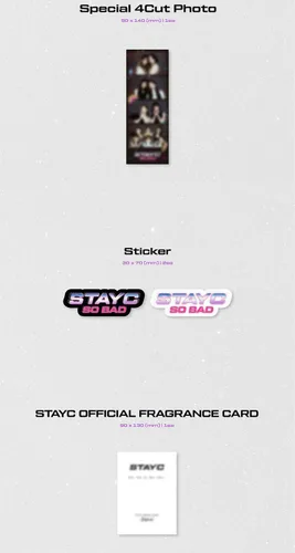 Vista 6 de STAYC STAR TO A YOUNG CULTURE 1er álbum individual. 1ea CD+72p libro de fotos+2ea tarjeta de fotos+1ea postal+1ea foto especial de 4 cortes+1ea