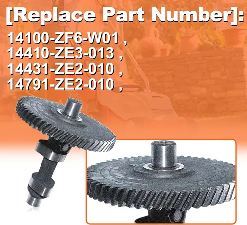 Vista 3 de Para Honda GX390 13HP pieza del motor, Kit de árbol de levas, 14100-ZF6-W01, 14410-ZE3-013, 14431-ZE2-010, 14791-ZE2-010, 90012-ZE0-010