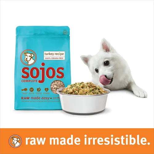 Vista 6 de Mezcla de comida para perros Sojos Complete, natural, sin cereales, seca y cruda, liofilizada
