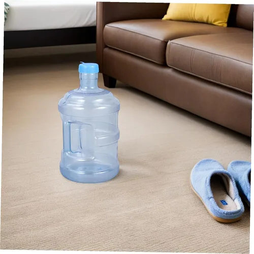Vista 5 de IMIKEYA Botella de agua con asa: Jarra de agua Botella de galón Botella de agua motivacional Jarra Reutilizable Contenedor de agua grande Botella
