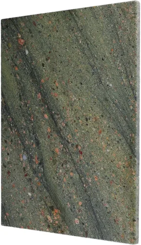 Vista 19 de Tabla de cortar de granito para cocina, tabla grande de quesos de losa de mármol de 16 x 12 pulgadas, tabla de servir rectangular para hornear