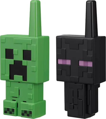 Vista 9 de eKids Minecraft Walkie Talkies para niños, juguetes de interior y exterior