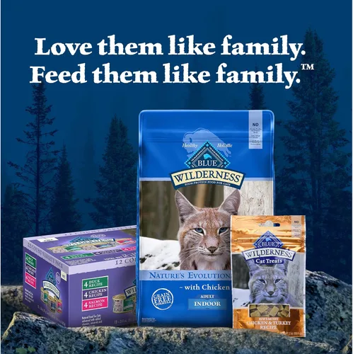 Vista 8 de Blue Buffalo Wilderness Rocky Mountain Recipe - Paté húmedo para gatos adultos, receta sin pollo y sin granos, hecho con ingredientes naturales