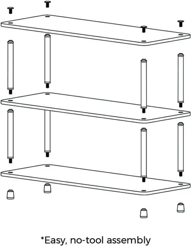 Vista 5 de ClosetMaid 5063 3-Tier Zapato Organizador, Café expreso
