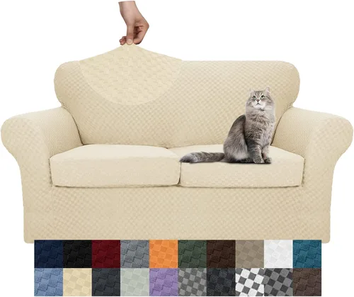 Vista 169 de YEMYHOM - Fundas elásticas para cojín individual, protector de sofá, silla, asiento, funda deslizante, funda suave de sofá, reemplazo, grande, a