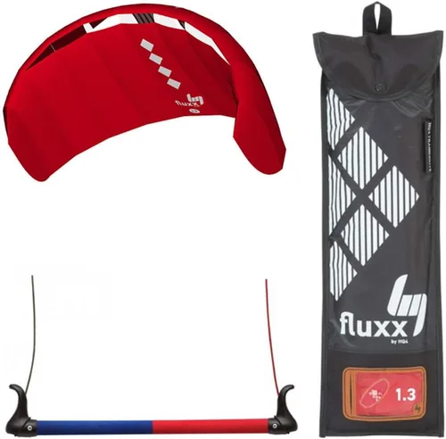 Vista 2 de HQ4 Fluxx 1.3 R2F Entrenador Kite Kiteboarding Power Surf Principiante kitesurf Beach