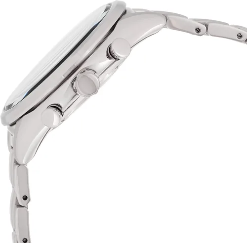 Vista 3 de Seiko SPC153P1, cronógrafo de los hombres, pulsera de acero inoxidable caso & 100m WR, SPC153