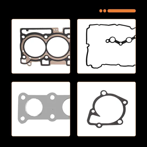 Vista 6 de Juego de juntas de culata de motor, compatible con Hyundai Santa Fe 2017-2020, compatible con Hyundai Sonata 2015-2019, compatible con Kia Sorento