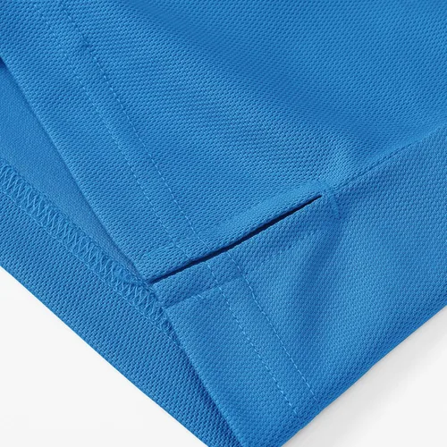 Vista 5 de BASUDAM Polo con cremallera para hombre, de secado rápido, manga corta, atlético, al aire libre, con bolsillo