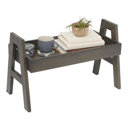 Vista 12 de ECR4Kids Estante apilable ajustable con borde completo, estantería, gris lavado Gris (Grey Wash)