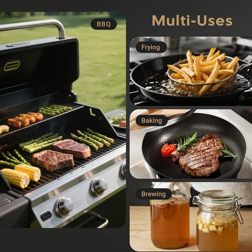 Vista 8 de Inkbird - Termómetro de carne recargable de lectura instantánea de 0.5 segundos para cocinar, termómetro digital de alimentos con pantalla LCD VA