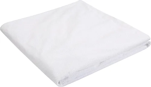 Vista 2 de Amazon Basics Protector de colchón impermeable de 18 pulgadas, tamaño individual, transpirable, lavable a máquina, color blanco