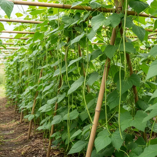 Vista 2 de Semillas de frijoles largos para plantar, 1.06 oz, aproximadamente 120 semillas de vegetales asiáticos, frijoles chinos de yardas, una alternativa