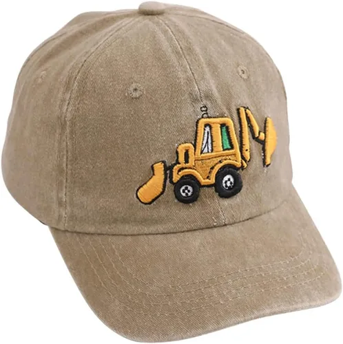 Vista 15 de Gorra de béisbol para niños y niñas de 2 a 8 años Negro