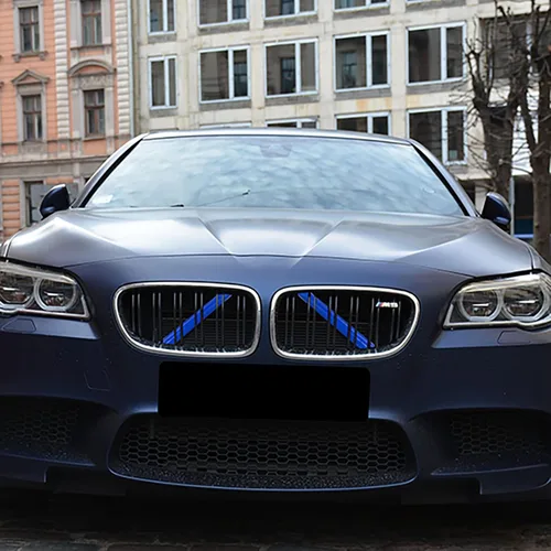 Vista 3 de BETTERHUMZ Insertos de moldura de parrilla para BMW F20 F21 F30 F32 F34 F36 3 4 Series M Sport Style M-Performance Accesorios de tiras de parrilla